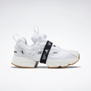 Adidasy Damskie Reebok InstaPump Fury Boost Białe/Czarne PL 26AGLVD